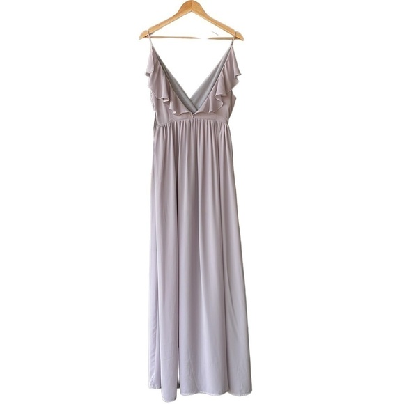 Tobi Maxi Dress Purple Formal Prom Wedding Cocktail Preppy Party Bridesmaid Sml - Picture 5 of 13